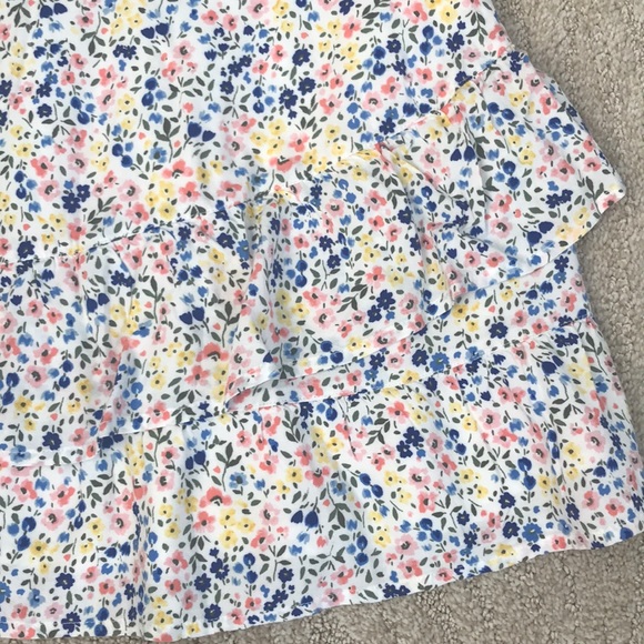 *WORN ONCE* Gorgeous Ruffled Floral Skirt! - Picture 2 of 4